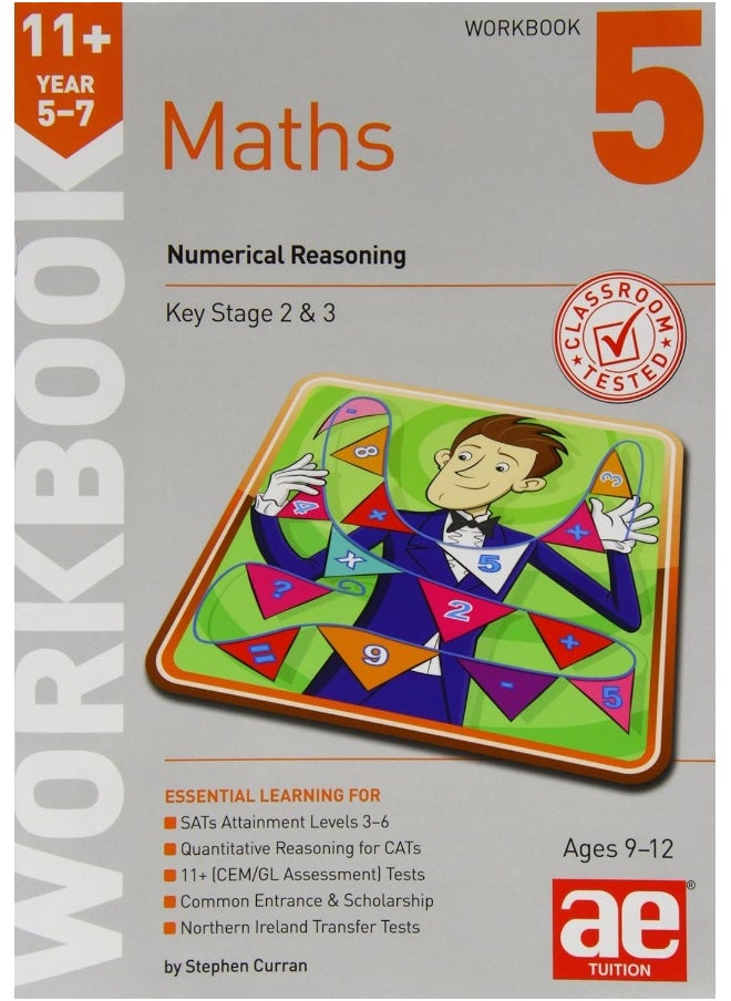 11+ Maths Year 5-7 Workbook 5: Numerical Reasoning  - Image 1