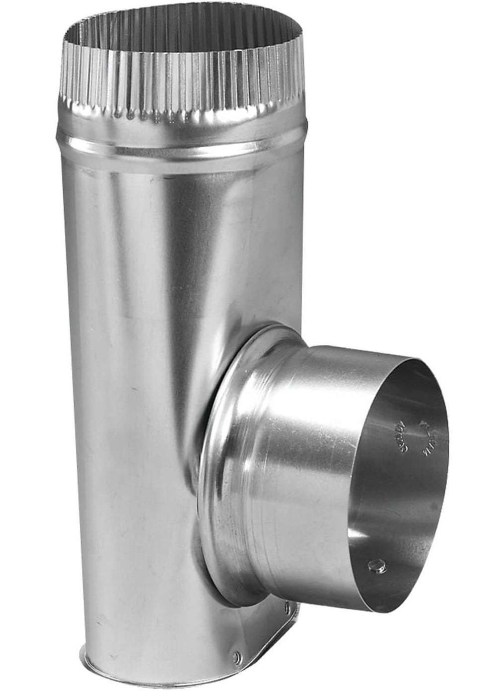 Deflecto Deflecto Dryer Offset Connector 4 Diameter Silver AMDOC6 
