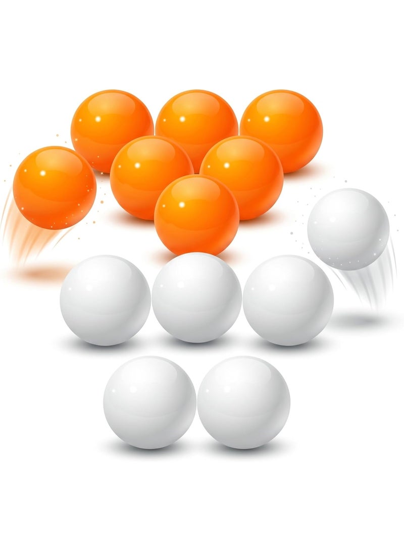 ARGT Table Tennis Balls 12 Pack – Ping Pong Balls 40mm Standard Size – 6 Orange & 6 White – Seamless ABS – Indoor Outdoor Training & Recreational Play - Image 1
