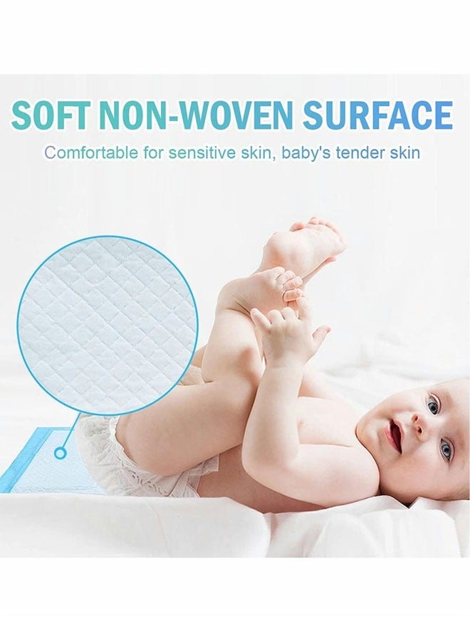 Disposable Changing Pads Baby Disposable Underpads Waterproof Diaper Changing Pad Breathable Underpads Bed Table Protector Mat（50PCS）  - Image 3