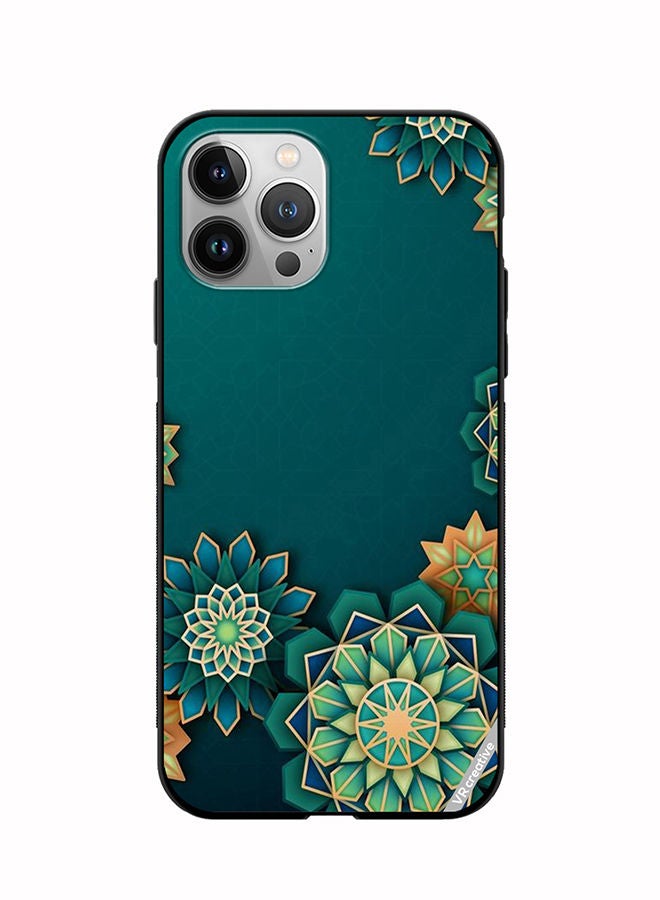 VR CREATIVE Protective Case Cover For Apple iPhone 12 Pro Max Mandala Design Multicolour - Image 1