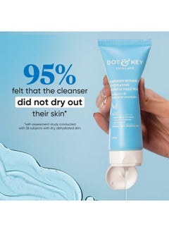 Dot & Key Dot & Key Barrier Repair Hydrating Gentle Face Wash Combo Pack of 2 200 ml  - Image 3