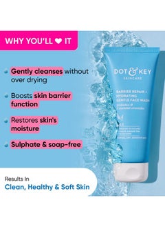 Dot & Key Dot & Key Barrier Repair Hydrating Gentle Face Wash Combo Pack of 2 200 ml  - Image 2