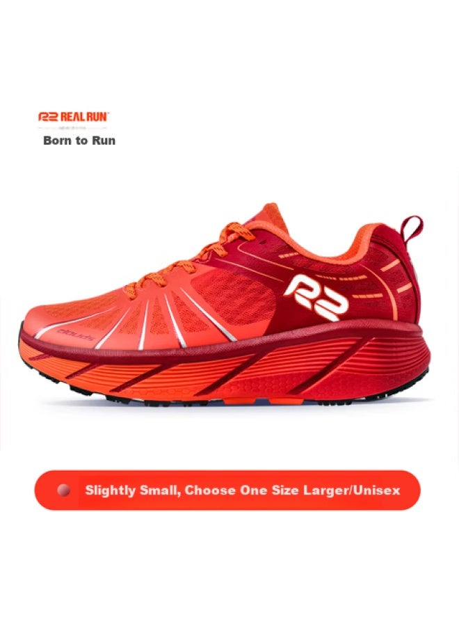 R2 Real Run حذاء ماراثون للجري للرجال خفيف جدًا امتصاص صدمات محترف أحذية رياضية للتدريب حذاء قفز بالحبل للنساء - Image 2