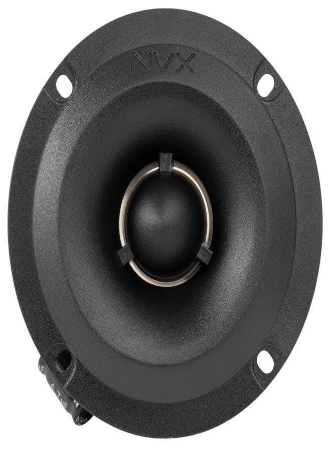 NVX® VPRO35TW 3.5" Aluminum Pro Audio Slim Bullet Tweeters, 240W Peak, 120W RMS, High Sensitivity, Titanium Diaphragm, 4-Ohm, 104 dB, Shallow-Mount for Easy Install in Cars/Trucks/Motorcycles - Image 2