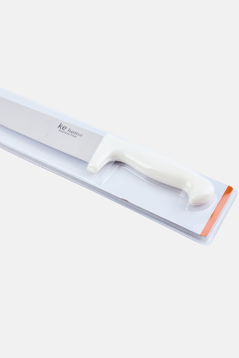 KE Home Stainless Steel Knives, White - Image 3
