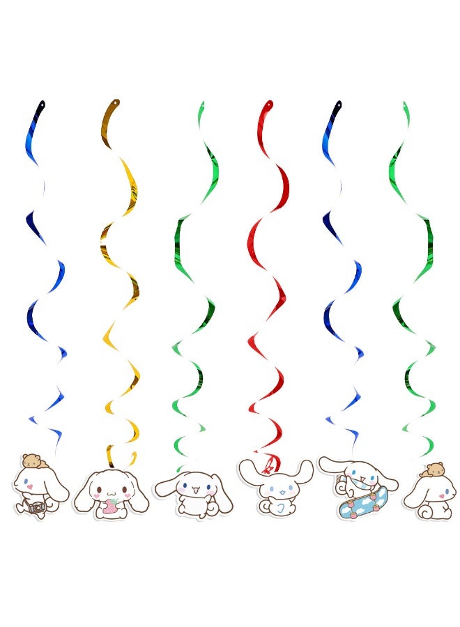 MAGNISHAN Cinnamoroll Theme Party Supplies Set 156 Pcs Cartoon Plates Disposable Tablecloth Birthday Decorations - Image 3