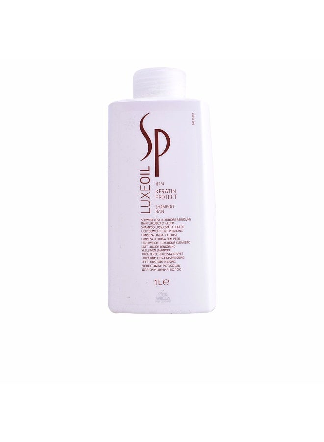 System Professional Sp Luxe Oil Keratin Protect Shampoo 1000ml - Image 1