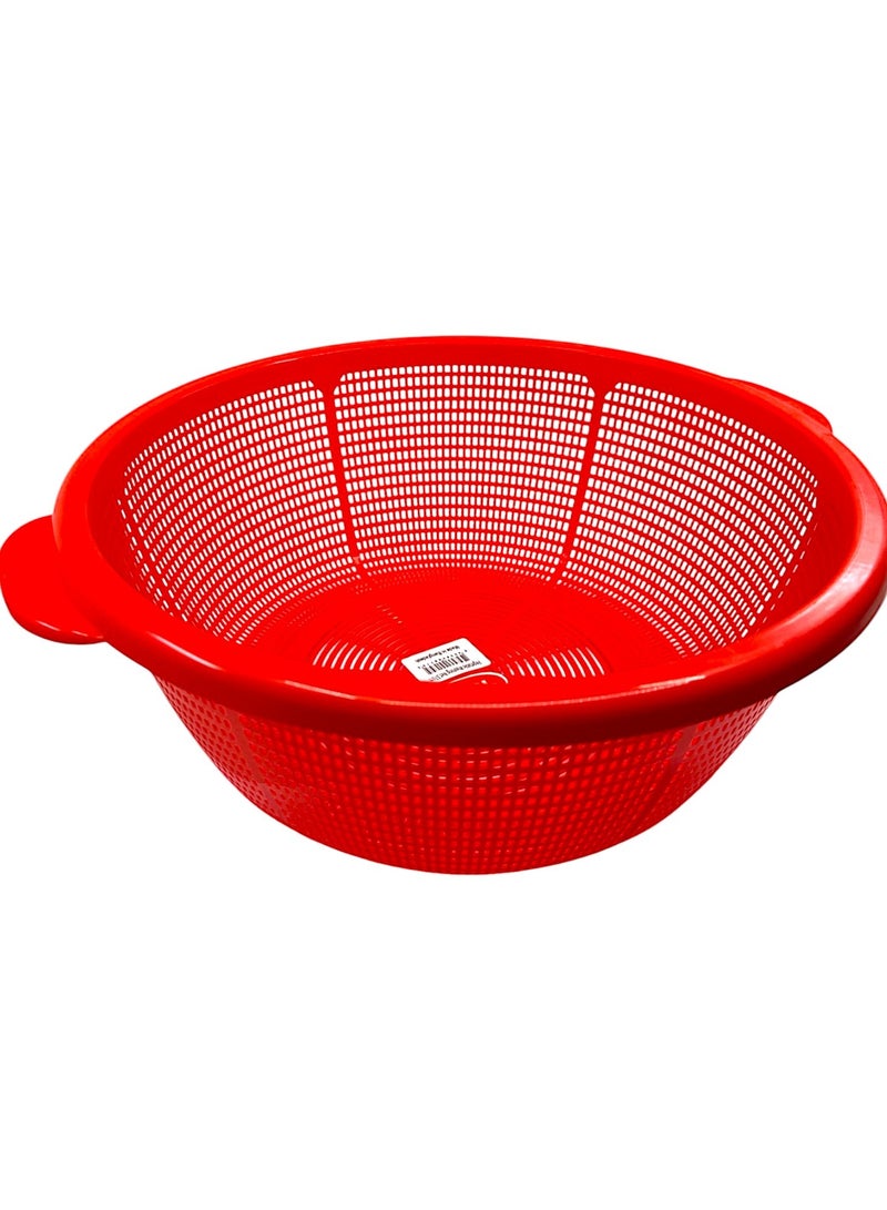 YOLO Multi Purpose Plastic Stainer Colander Washing Net for Fruits, Vegetable and Meat -37cm - Image 2