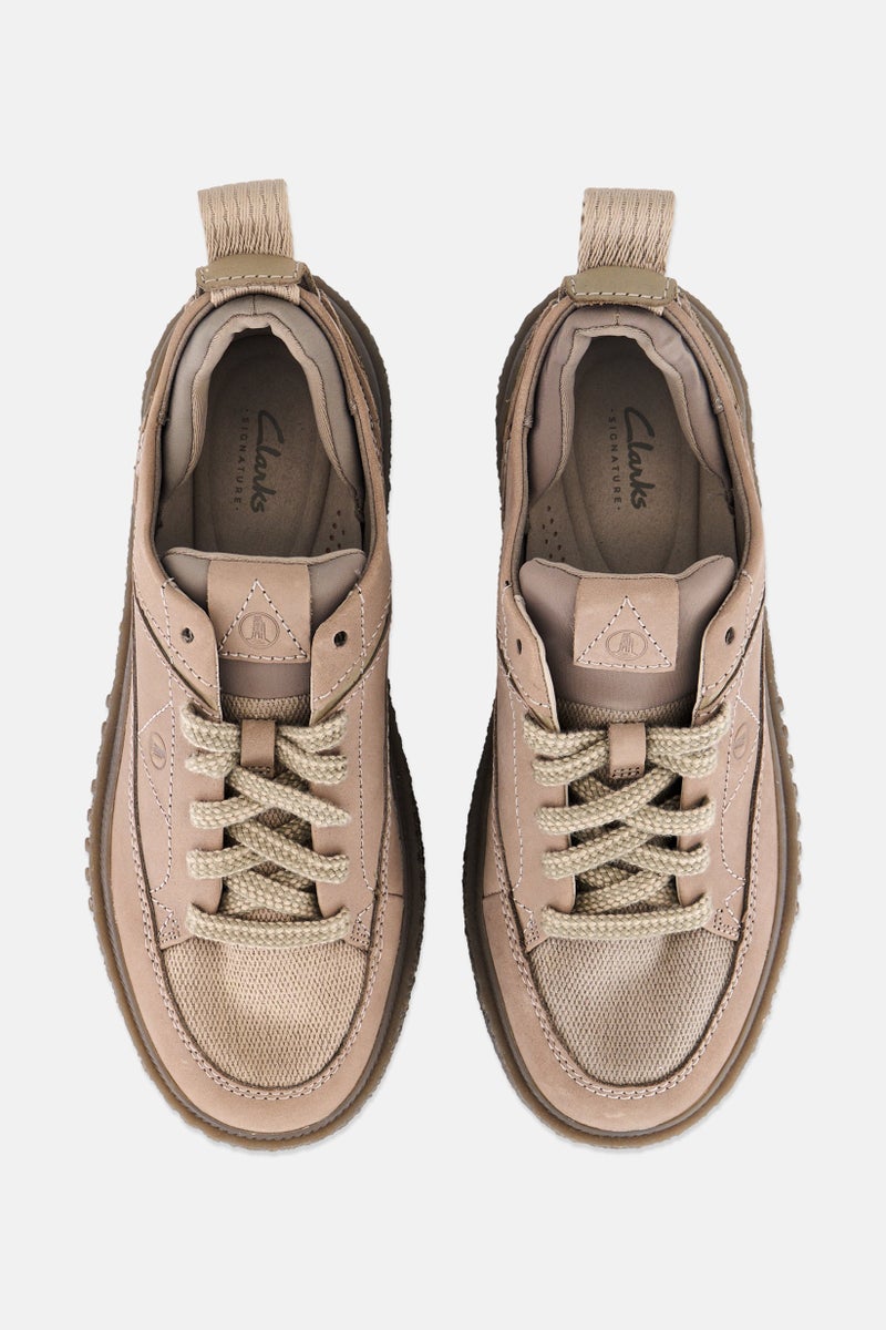 clarks Men Somerset Lace Up Casual Shoes, Grey/Olive - Image 3