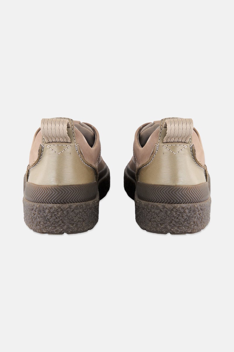 clarks Men Somerset Lace Up Casual Shoes, Grey/Olive - Image 2