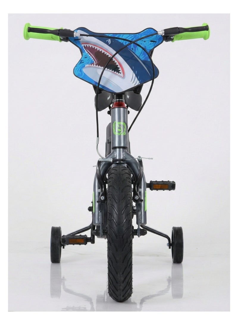 Huffy 12 Inch Kids Bicycle, Shark Theme - Image 4