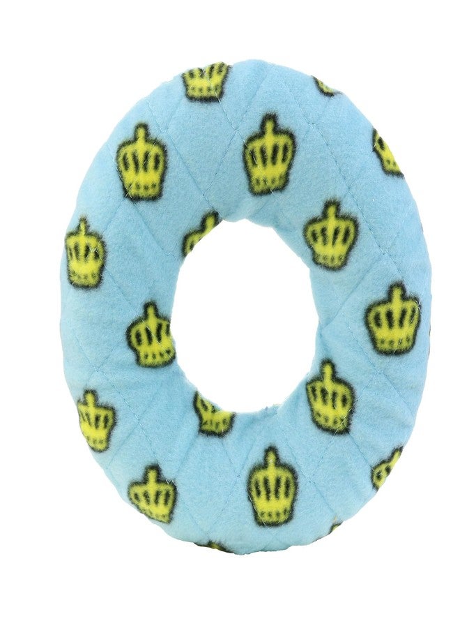 MIGHTY- NO Stuff Ring - Squeaky Plastic Core. 2-in-1 Toy. Made Durable, Strong & Tough. Interactive Play (Tug, Toss & Fetch). It Floats (Blue, Medium 2 Pack) - Image 5