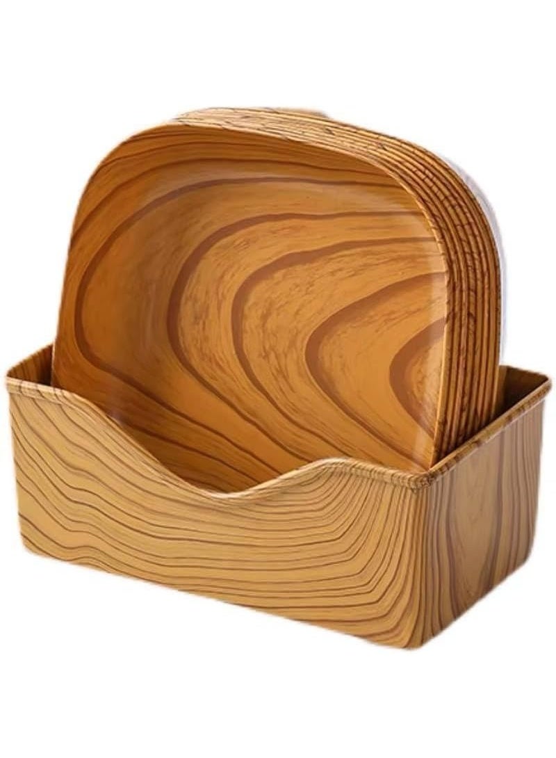 طقم تسالي واسناكس 6 قطع مع حامل – تصميم أنيق وعصري IR - Image 4