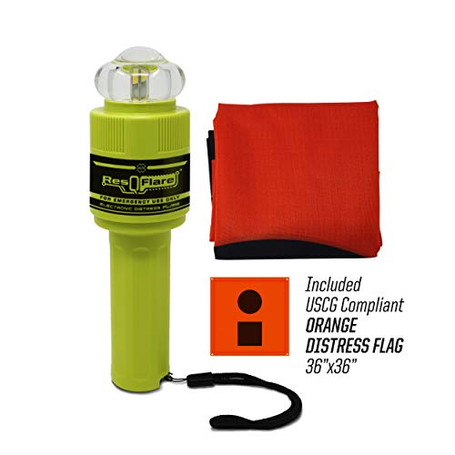 ACR ResQFlare E-Flare Safety Kit - Marine Electronic Boat Flare Meets USCG Daytime and Nighttime Coast Guard Boating Requirements, Emergency Flare for Boating, Marine Safety, Boat Survival - Image 2
