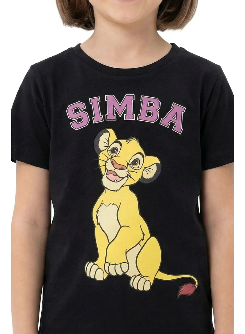 Disney  Teen Girls Disney Simba Graphic T-Shirt for Kids | Best Price UAE