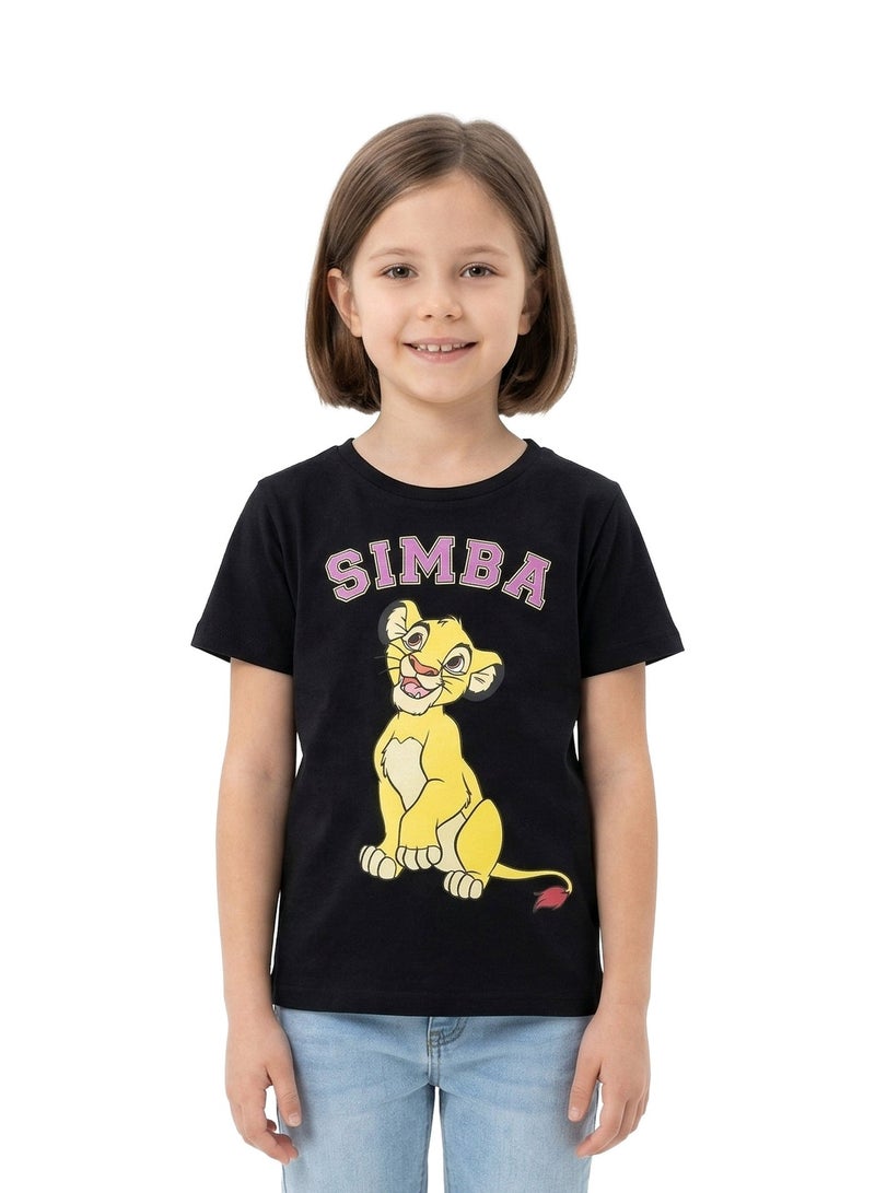 Disney Teen Girls Disney Simba Graphic T-Shirt - Image 1