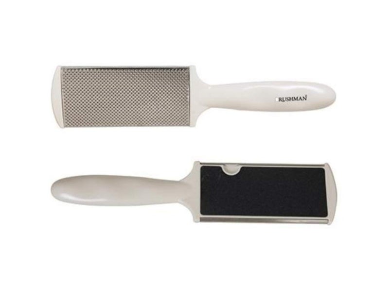 Brushman Nickel Callus Remover, Foot Filer Callus Remover Extra Coarse Pedicure File Tool Removes Dead Skin ( Angel-400) - Image 1