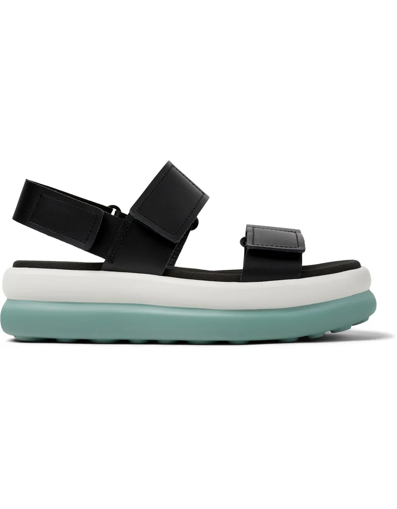 Camper Pelotas Flota Up, Women Sandal, Black