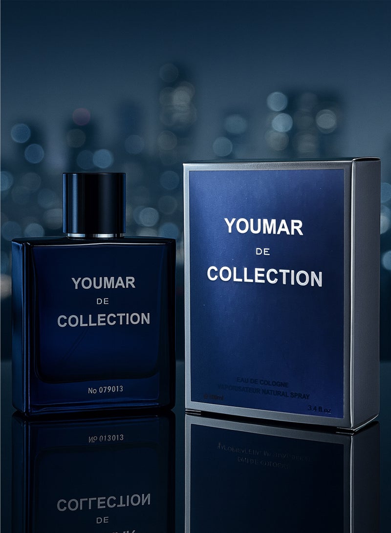 يومار أفضل عطر رجالي | مجموعة يومار رقم 9013 | عطر فاخر بنفحات الحمضيات والعنبر والخشب | كولونيا طويلة الأمد للرجال - Image 1