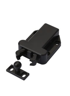 Y&D Touch Release Catch Latch Black Push to Open Lock with Automatic Pop up Function Cabinet Abs for Cupboard and Drawer  - Image 2