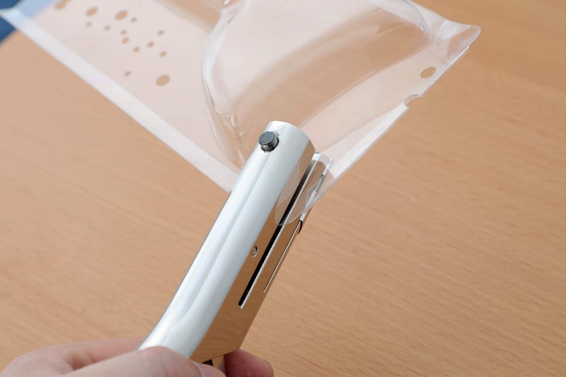 AGUZXTM Heavy Duty 1/8 inch Single Hole Punch - Portable, Long, Small, for Paper, Cards, Plastic, Cardboard (1/8''-3MM HOLE) - Image 4