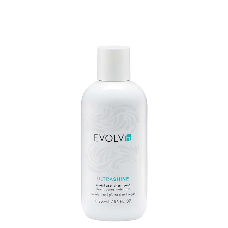 EVOLVh - Natural UltraShine Moisture Shampoo | Vegan, Non-Toxic, Clean Hair Care (8.5 fl oz | 250 mL) - Image 1