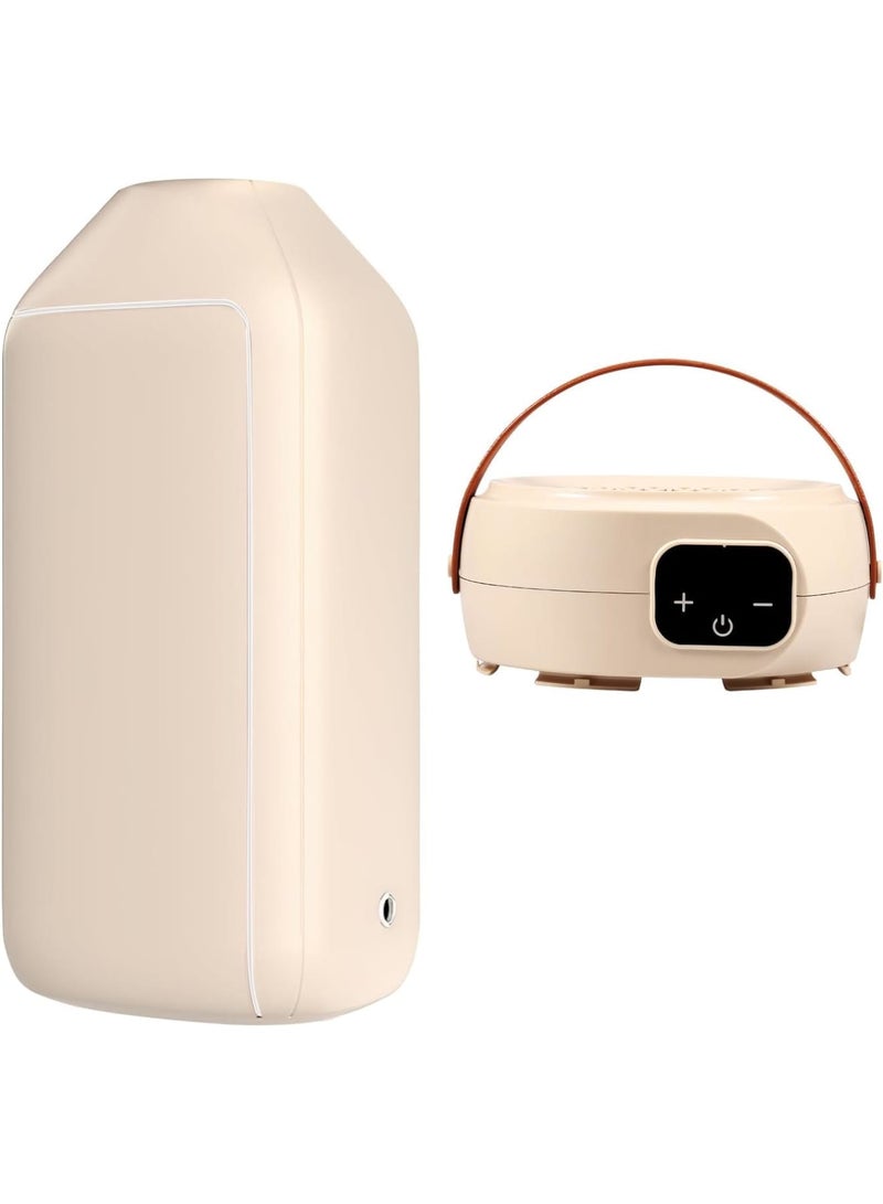 SYOSI Portable Clothes Dryer, Folding Compact Drying Bag with 6 Speed Intelligent Timer, LED Digital Touch Control for Fast Drying, Ideal for Apartments Dorms Travel - Image 1