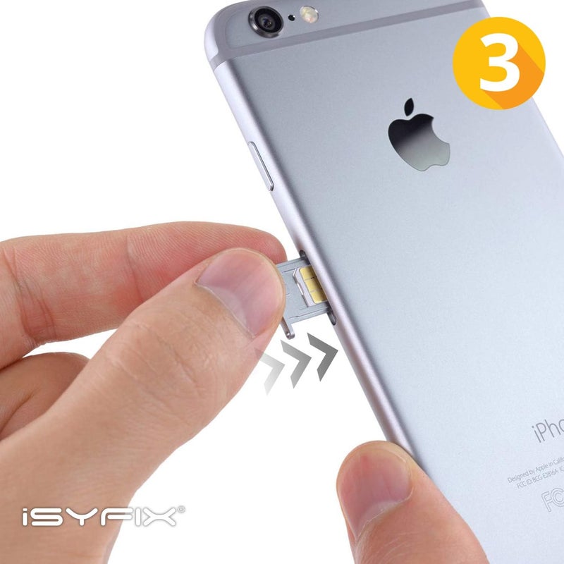 iSYFIX Sim Card Tray Pin Eject Removal Tool Needle Opener Ejector 10X Pack by for All iPhone, Apple iPad, HTC, Samsung Galaxy, and Most Smartphone Brands - Image 5