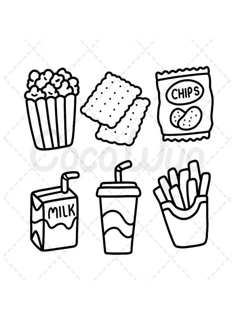 تخفيف التوتر: كتاب تلوين للكبار والصغار، 52 صفحة مرسومة يدويًا، 8.5 × 8.5 بوصة، تصميمات جريئة وسهلة وبسيطة وكبيرة للاسترخاء، تتميز بحيوانات ومناظر طبيعية وزهور وأنماط وأشياء لطيفة وغيرها الكثير (تلوين جريء وسهل) - Image 4