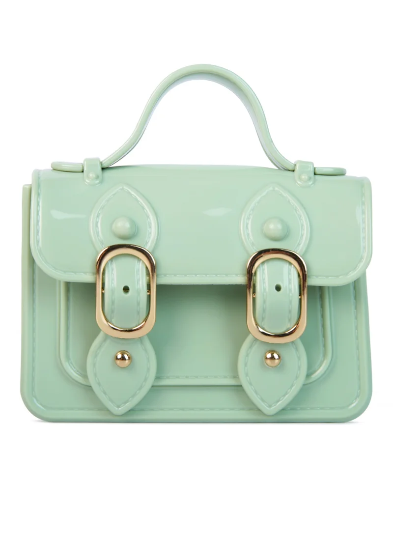 London Rag Mint Jelly Saddle Sling Bag