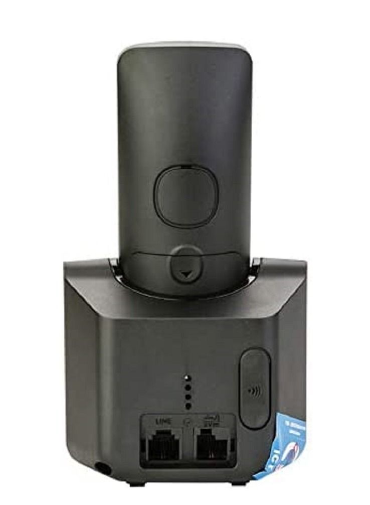 باناسونيك هاتف أرضي لاسلكي مزود بخاصية إظهار هوية المتصل أسود KX-TGB110 - Image 5