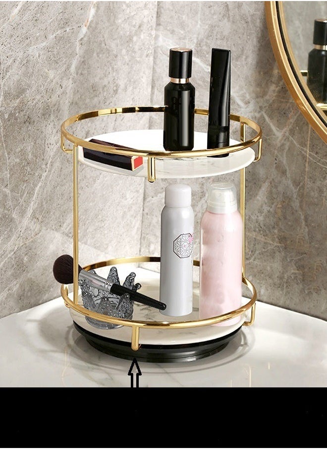 C&C Home 2 Tiers Modern Nordic Style Cosmetic Skin Care Product Storage Rack  - Image 4