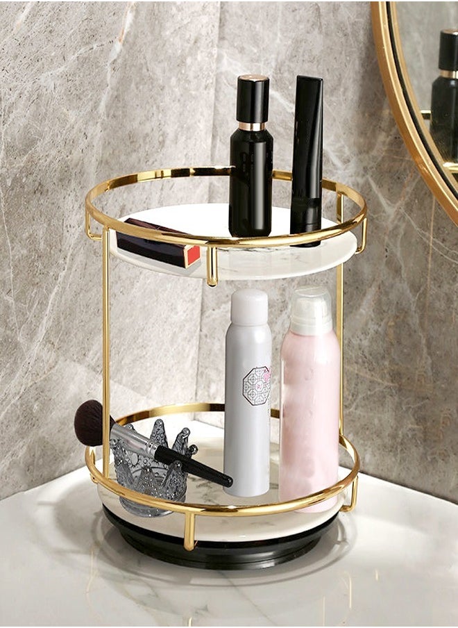 C&C Home 2 Tiers Modern Nordic Style Cosmetic Skin Care Product Storage Rack  - Image 2