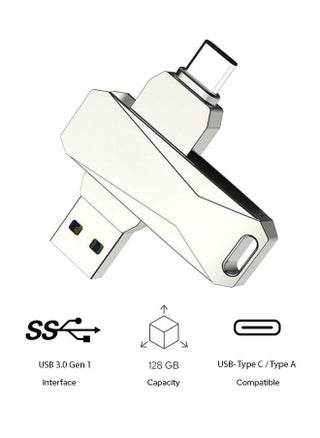 Type-C and USB Double Interface Flash Drive 128G - pzsku/Z2177FD4576799A7FACA0Z/45/_/1739867119/1804f189-2ae8-4b3c-ad0a-997a5b53776e