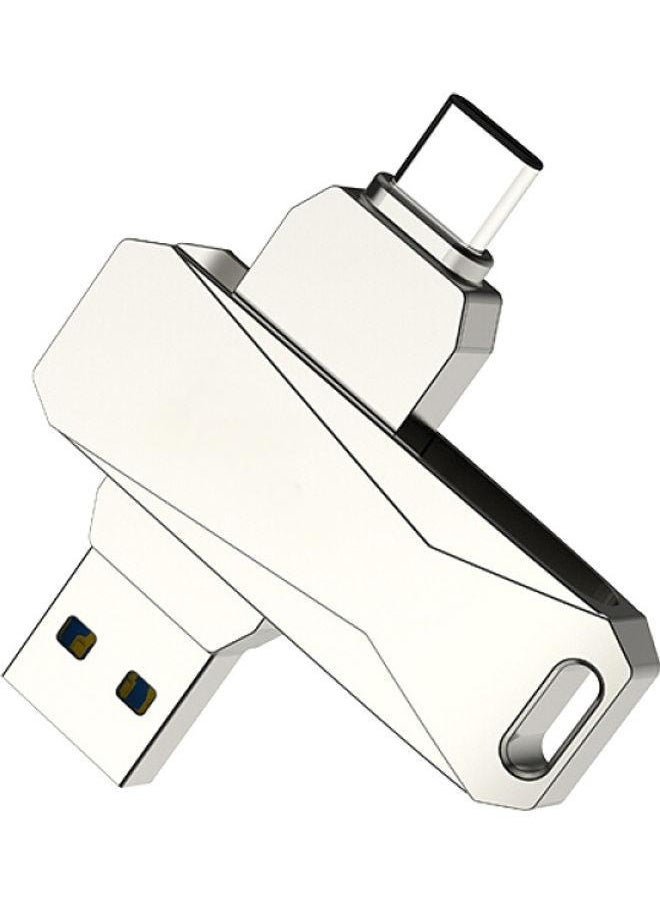 Type-C and USB Double Interface Flash Drive 128G