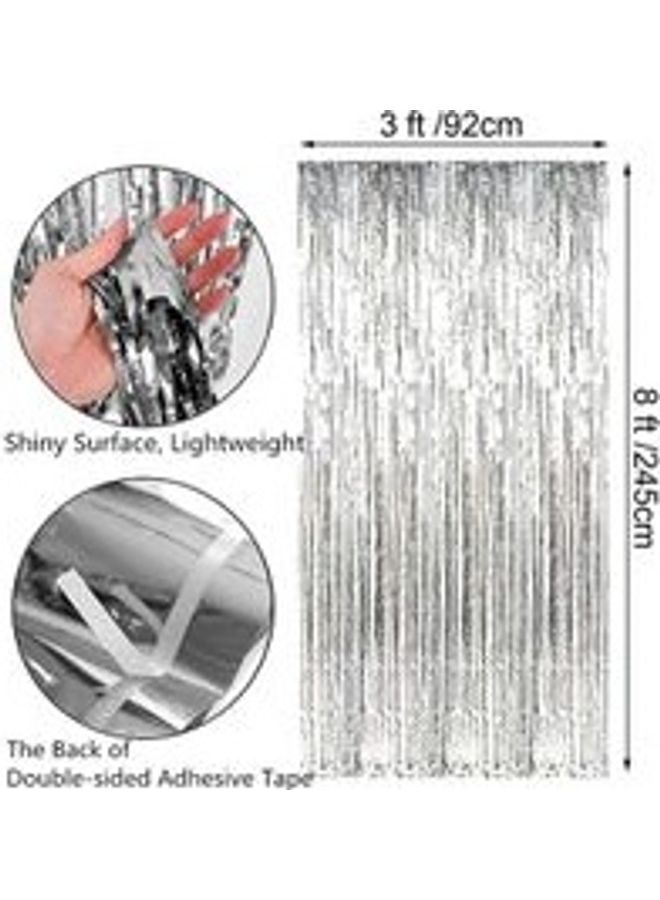 NIBEMINENT 2-Pieces Tassel Curtain Set 92x245cm - Image 2