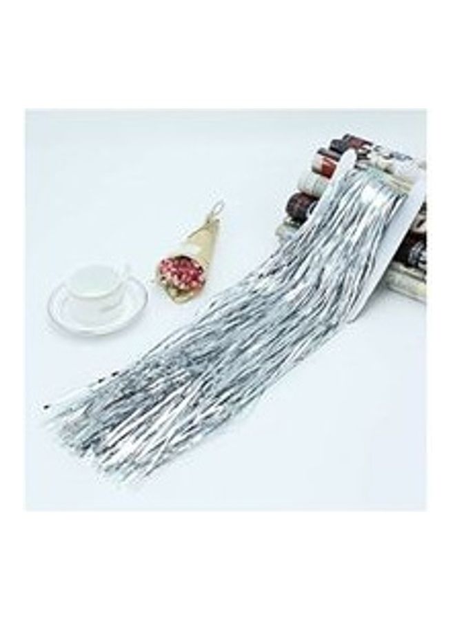 NIBEMINENT 2-Pieces Tassel Curtain Set 92x245cm - Image 5