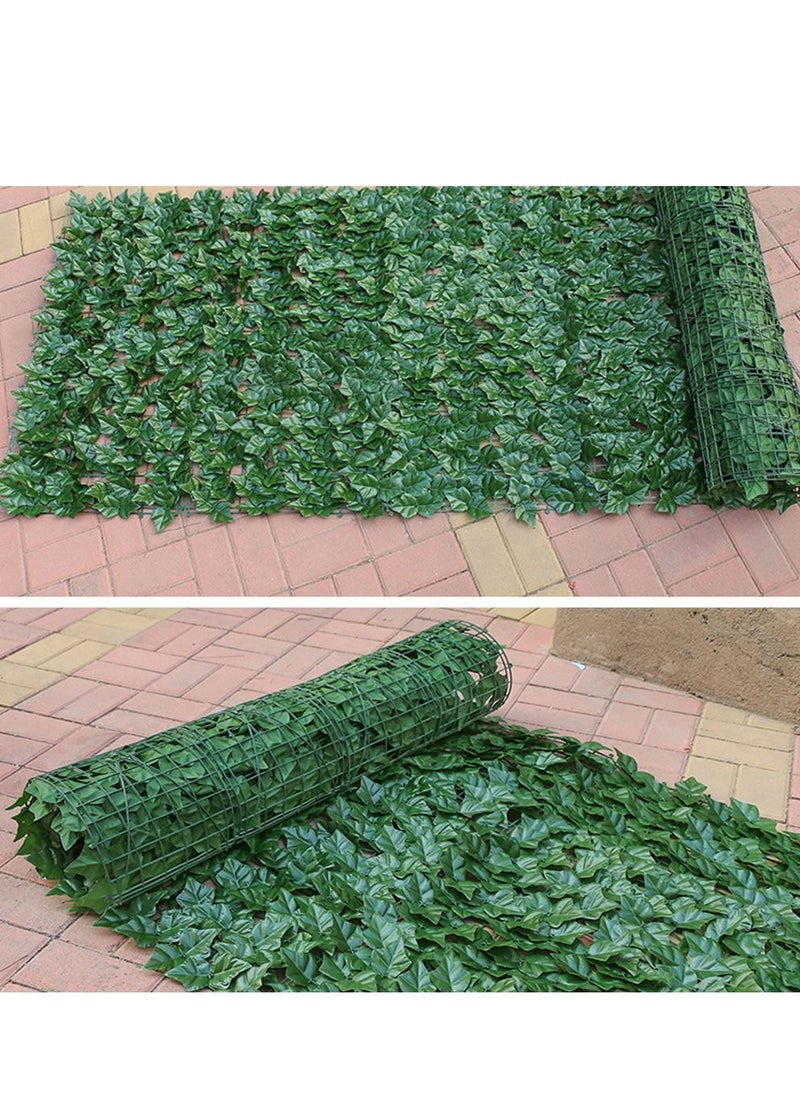 LINGWEI Artificial Wall Grass Green 100x100cm  - Image 1