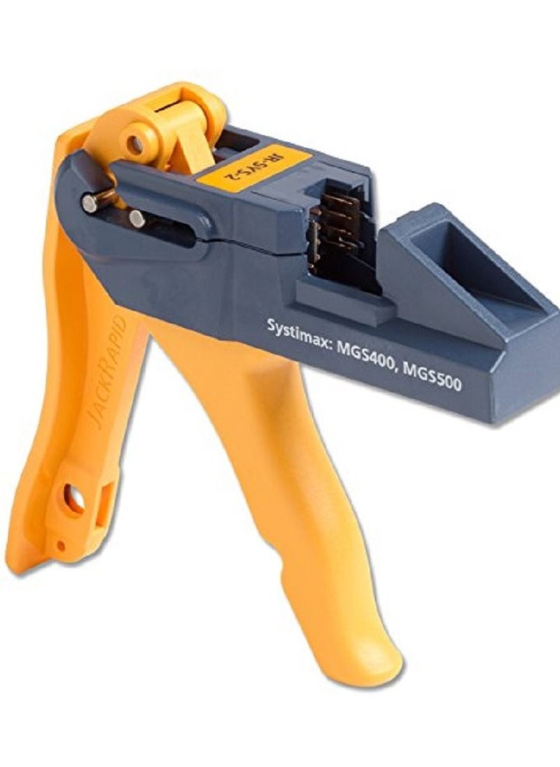 FLUKE - Fluke Networks JR-SYS-2 JackRapid Termination Tool for the Systimax MGS400, MGS600, MFP420, MFP520 and Commscope UNJ10G - Image 1