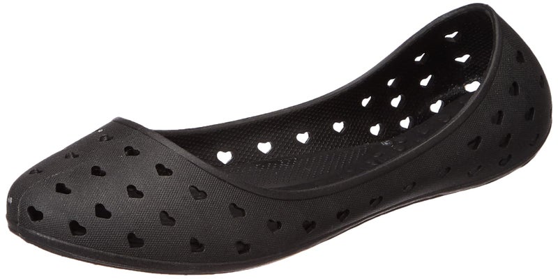 Bata Hearts Ballerina E Women's Black Ballerina - 4 UK (5526120) - Image 1