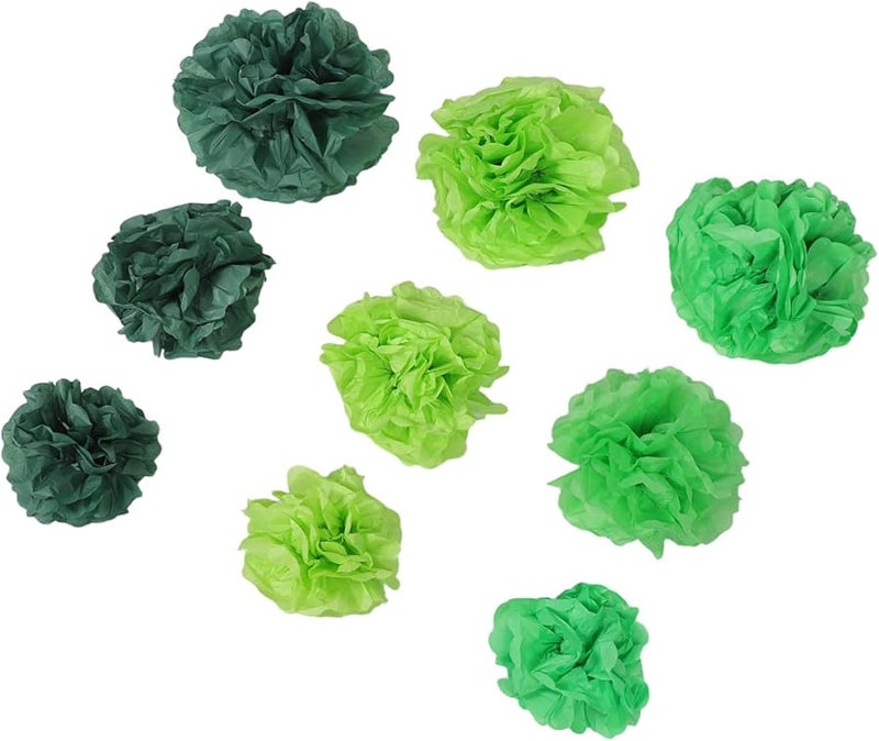 Vibrant Tissue Pom Poms 21pcs Reusable Party Decorations For Graduation Birthday - Image 2