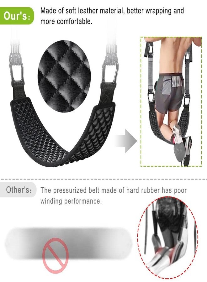 Kipika Pull Up Bands with Dip Belt - Adjustable Resistance for Chin Ups, Body Stretching & Strength Training - Heavy Duty Elastic Straps & Metal Chain - For Men & Women of All Fitness Levels - Image 2