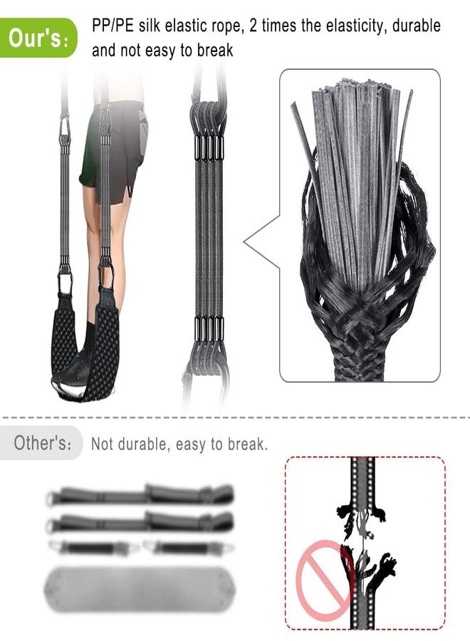 Kipika Pull Up Bands with Dip Belt - Adjustable Resistance for Chin Ups, Body Stretching & Strength Training - Heavy Duty Elastic Straps & Metal Chain - For Men & Women of All Fitness Levels - Image 3