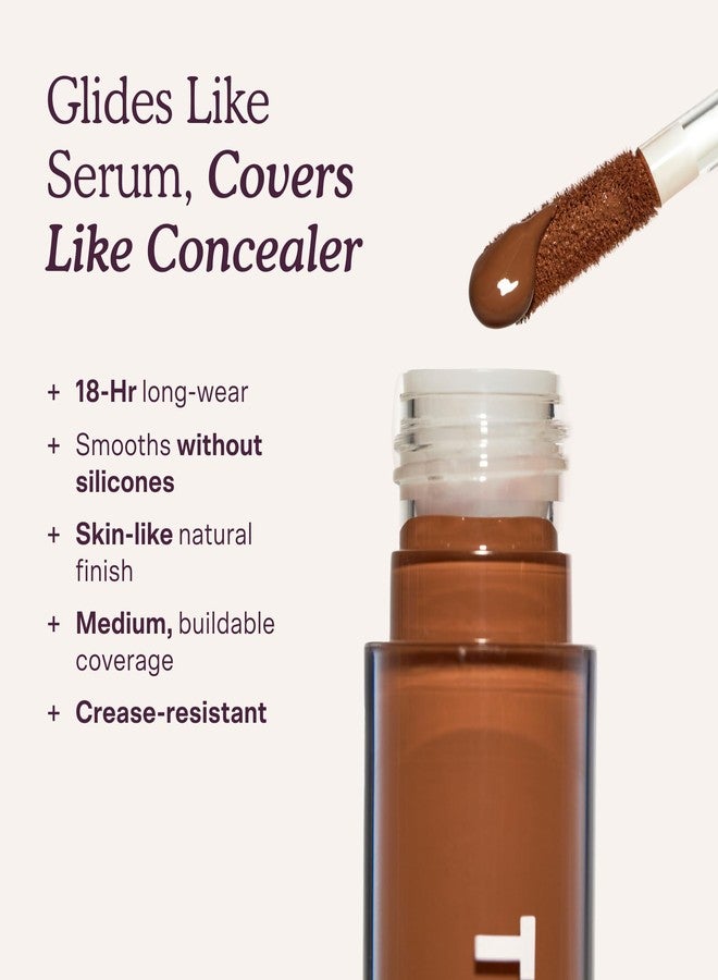 Tower 28 Swipe Serum Hydrating Concealer, 7.5 Medium/Golden Peach (0.22 oz) - Image 4