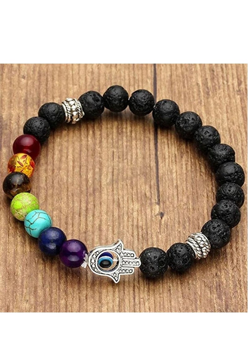 Reiki Meditation Healing Beaded Bracelet - Image 2