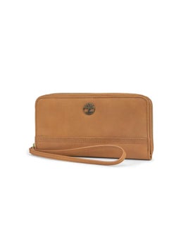 Timberland Timberland Leather RFID Zip Around Wallet Clutch With Wristlet Strap  - Image 1
