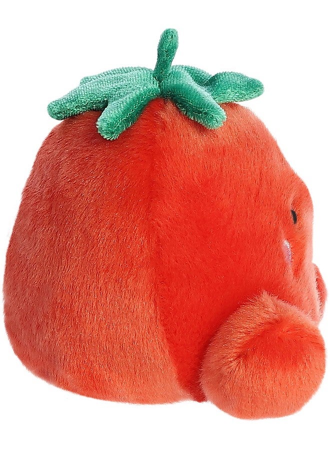 اورورا لعبة أورورا® الرائعة من Palm Pals™ على شكل طماطم بويد™ المحشوة - لعبة بحجم الجيب - متعة قابلة للتجميع - حمراء 5 بوصات - Image 3