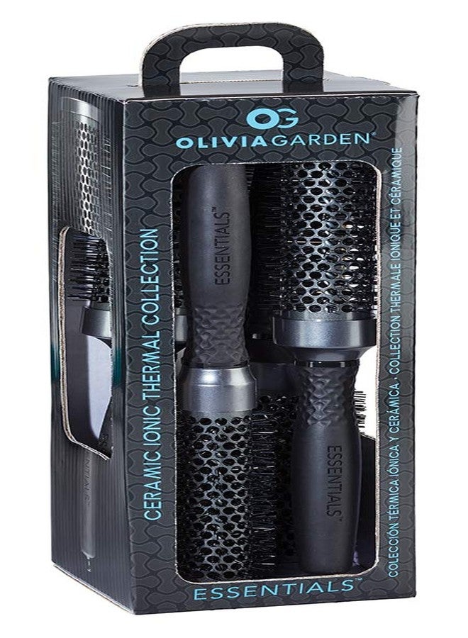 Olivia Garden ESSENTIALS Thermal 4-pc box deal: OGE-BT55, OGE-BT45, OGE-BT35, OGE-BT25 + box - Image 1