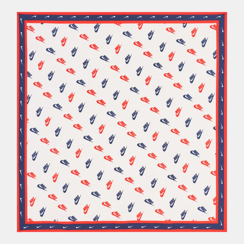Nike Beige Logo Printed Bandana  | Best Price UAE
